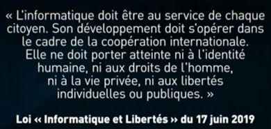 Loi informatique et libertés